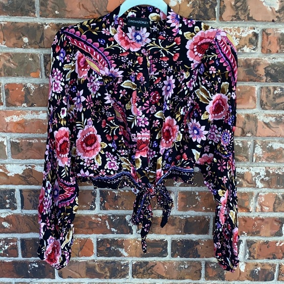 Cynthia Rowley Floral top - Picture 1 of 5